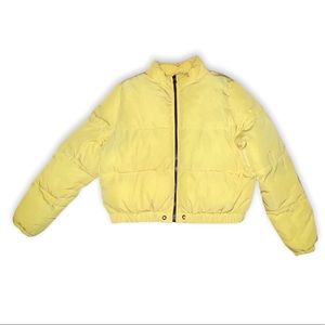 💛 CROPPED PUFFER 💛
